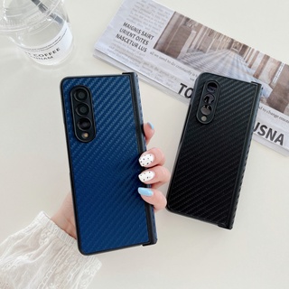 เคสโทรศัพท์มือถือหนัง พับได้ กันกระแทก สําหรับ Samsung Galaxy Z Fold 3 Fold 4