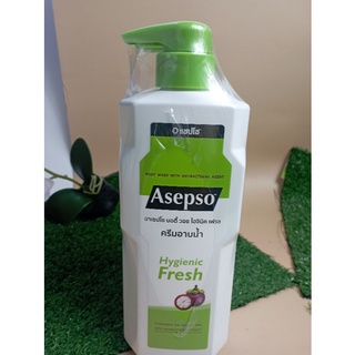 Asepso อาเซปโซ บอดี้ วอช ไอจีนิค เฟรช ครีมอาบน้ำ แพค 3 ขวด( 500ml*3)