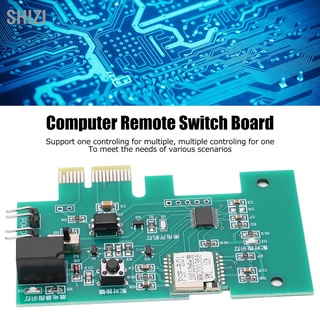 ShiZi โมดูลรีโมทสวิทช์คอมพิวเตอร์ไร้สาย Dc 3.3V Through Phones