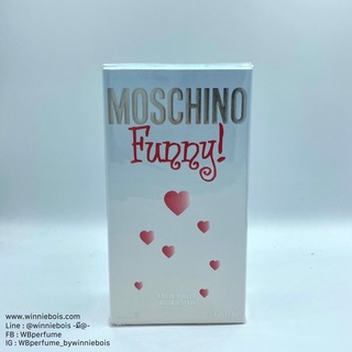 น้ำหอม แท้100% Moschino Funny EDT for women 100ML