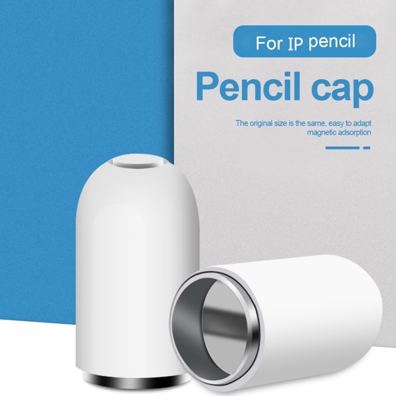 ฝาครอบปากกาสไตลัส แม่เหล็ก แบบเปลี่ยน สําหรับ Apple Pencil Tip 1st 2nd Generation