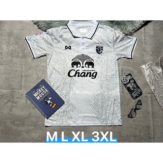 เสื้อโปโลทีมชาติไทย เสื้อคอปกลายชางซีกรุ่นใหม่ 2022-2023
