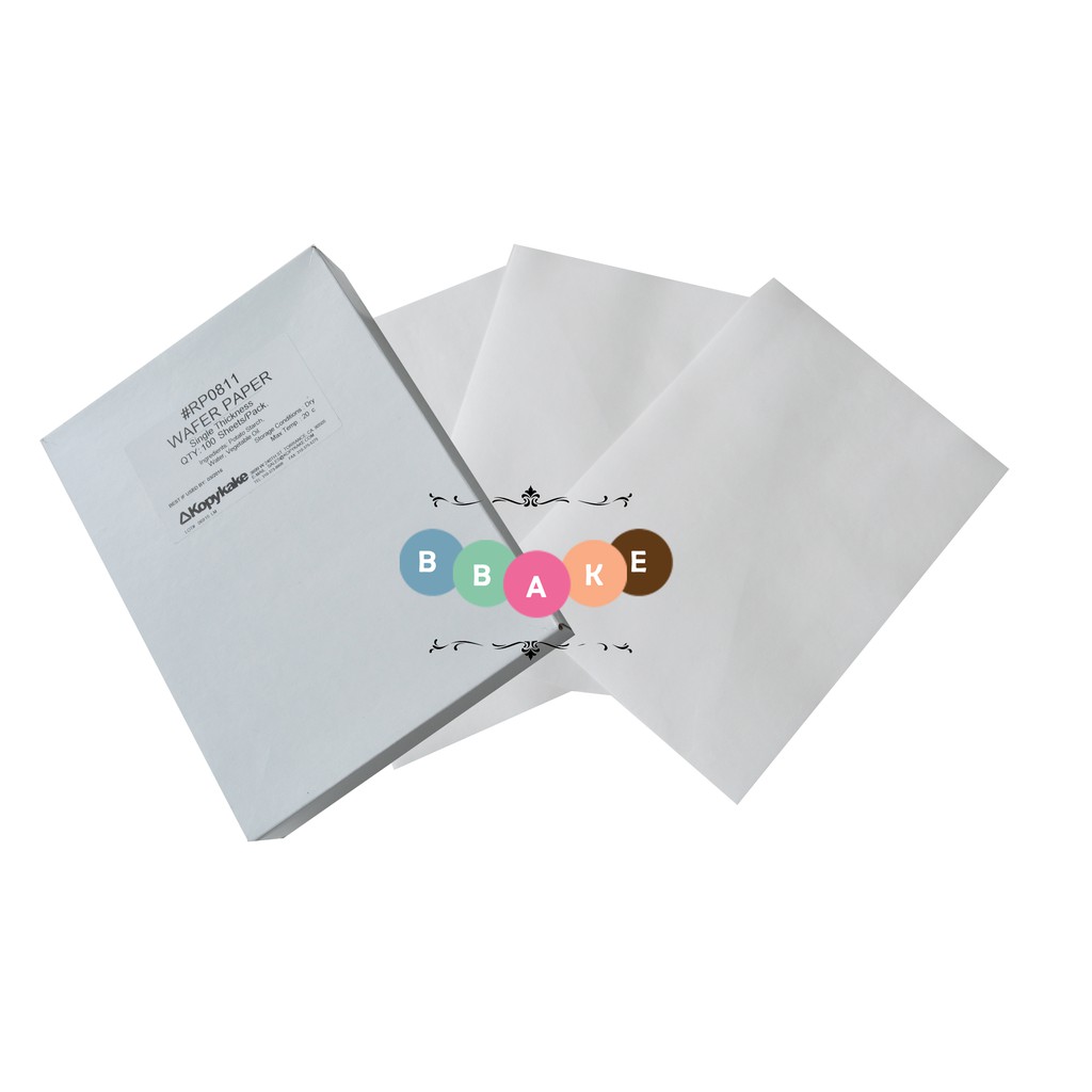 Kopykake Wafer Paper pack 100 เวเฟอร์แพค 100 ชิ้น