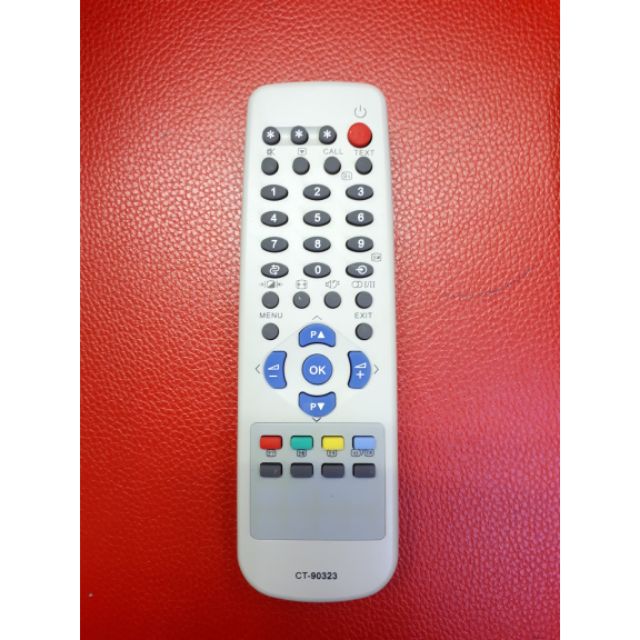 รีโมททีวีโตชีบ้ารุ่น CT-90323 ใช้สำหรับทีวี LCD