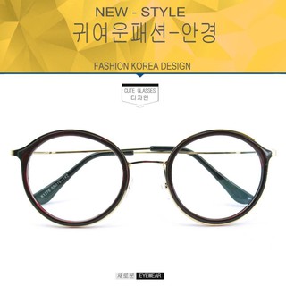 Fashion  K-1276 สีน้ำตาลตัดทอง