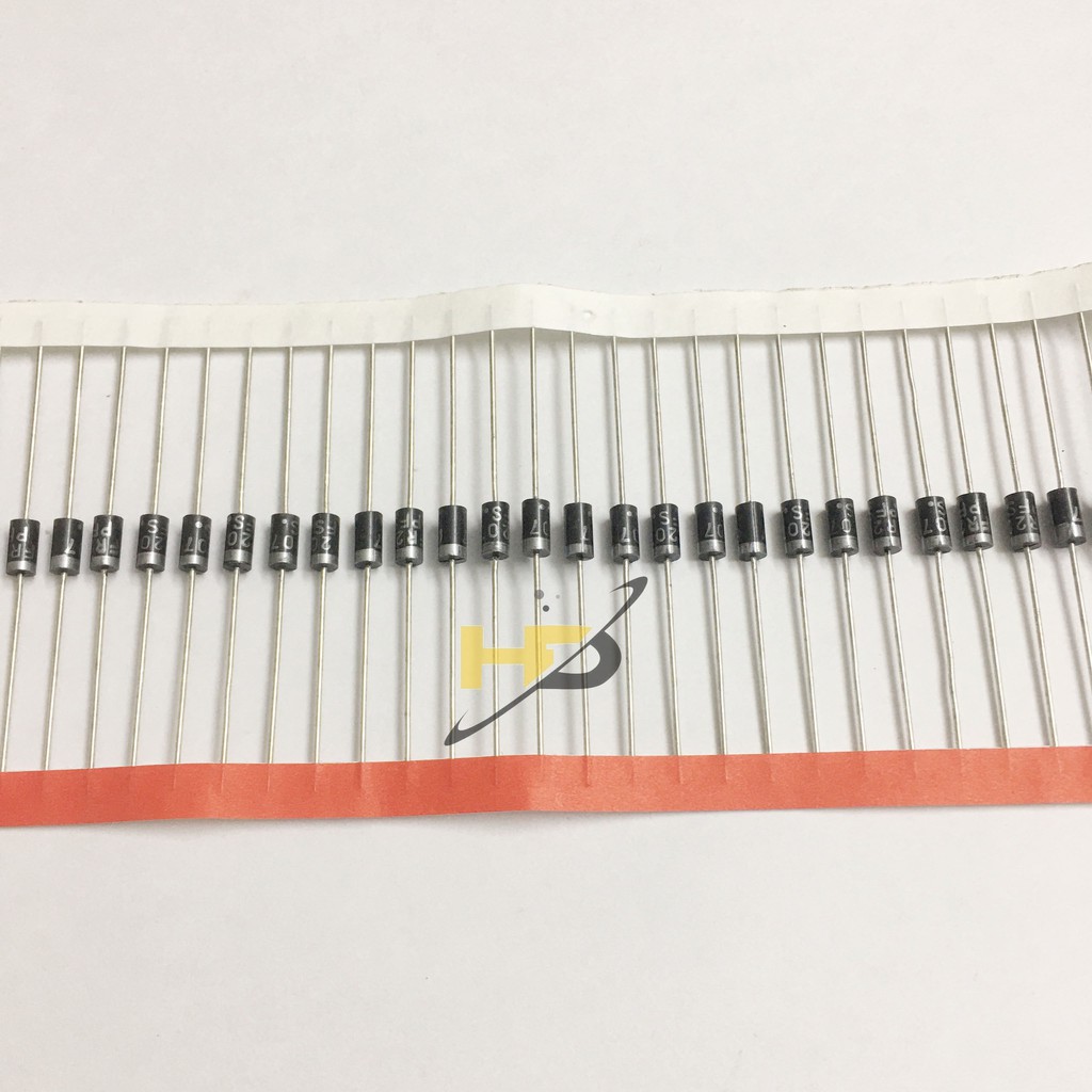 Combo 50 Pulse Diodes FR207 PFS 2A 1000V, คุณภาพดี FR207 ไดโอดพัลส์