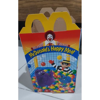 กล่องสะสมHappy Meal McDonald ชุดสี่สหาย ปี 1997