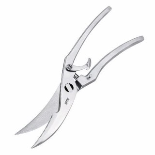 GEFU Spring-loaded Poultry Shears กรรไกรตัดไก่อบ รุ่น 12610 (Stainless steel)