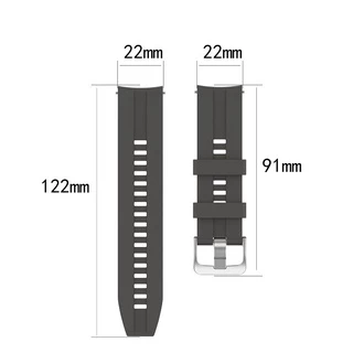 สายนาฬิกาAmazfit Watch 20 mm /22 mm สายยางซิลิโคน ใช้ได้กับ smart watch ขนาด20mm/22mm สาย Xiaomi Mi Watch S1, Huawei