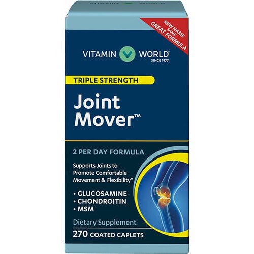 SALE!!! บำรุงกระดูก น้ำหล่อเลี้ยงข้อต่อ Triple Strength Joint Mover 270 เม็ด (Vitamin world 17892) E