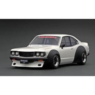 Ignition Model : IG2033 1/18 Mazda Savanna (S124A) Racing White