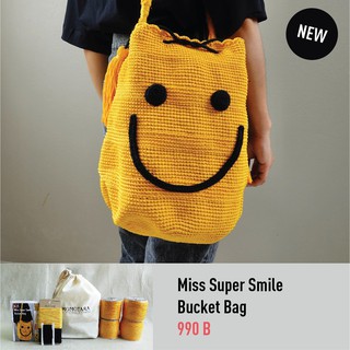 MOMOTARA DIY Miss Super Smile Bucket Bag