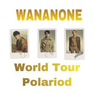 WANNAONE โพลารอยด์เวิล์ดทัวร์ World Tour Polariod Wanna One /องซองอู คิมแจฮวานฮี ลีแดฮวี