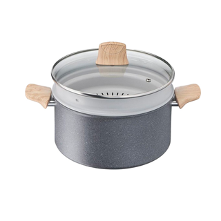 Tefal หม้อ Natural Force Detox pot : Stewpot 24cm+lid with Steamer รุ่น G2669002