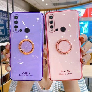 เคสโทรศัพท์มือถือนิ่ม ป้องกันกล้อง พร้อมแหวนขาตั้ง สําหรับ Huawei Nova 8 8Pro 8SE Nova 7 7Pro 7SE 7i Nova 6 6SE Nova 5 5Pro 4