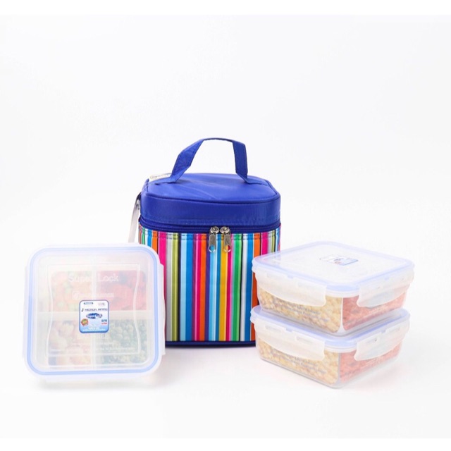 Super Lock Food Container Bag Set