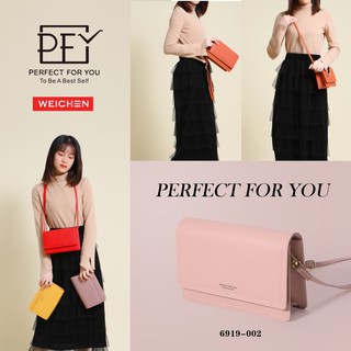 6919-002 🔥🔥Forever Youngแท้💯%พร้อมส่ง กระเป๋าตังค์สพายไหล่ กระเป๋าผู้หญิง สะพายข้าง