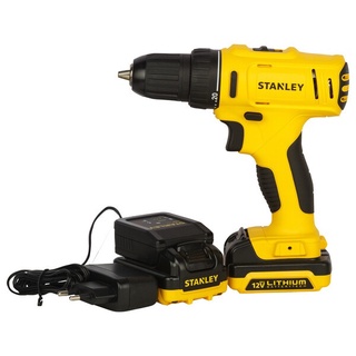 STANLEY สว่านไร้สาย 12V. 1.5Ah แบตเตอรี่ 2 ก้อน SCD121S2K-B1