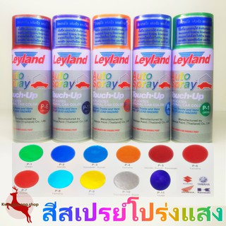 สีสเปรย์ สีพ่นโคมไฟรถ สีแก้ว แคนดี้โทน สีโปร่งใส โปร่งแสง เลย์แลนด์ Leyland Candy Tone Transparent Spray