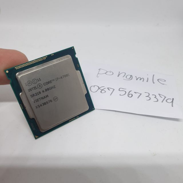 Intel Core i7 4790k มือสอง ประกันเหลือ