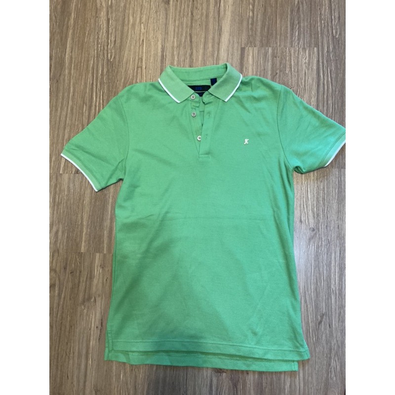 เสื้อโปโลLTDสีเขียวสดใส