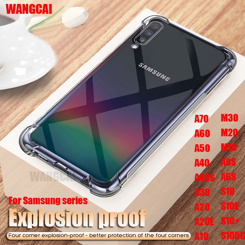 Samsung Galaxy A50S A30S A70 A60 A50 A40 A30 A20 A10 M30 M20 M10 A20E A8s A6S S10 Plus S10e 5G S10+ Case Clear Cover