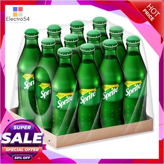 สไปรท์ น้ำอัดลม กลิ่นเลมอนไลม์ 250 มล. แพ็ค 12 ขวดน้ำอัดลมและน้ำหวานSprite Soft Drink Original 250 ml x 12 Bottles