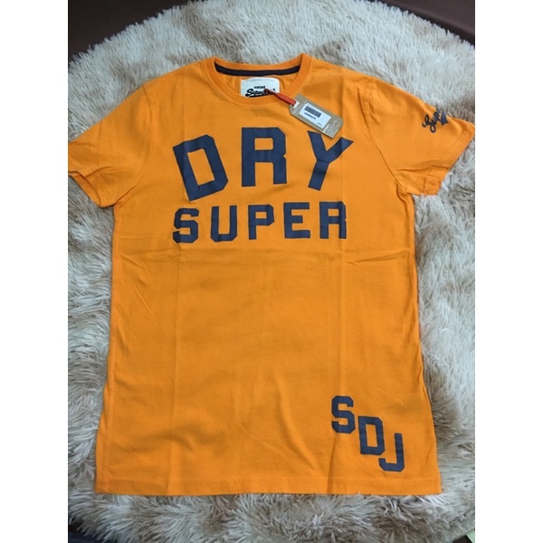 เสื้อยืดSuperdryแท้100% เสื้อยืดผู้ชาย เสื้อยืดแบรนด์แท้ Superdry