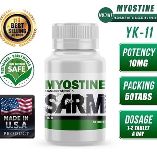 Sarm Combo Myostine YK-11 10mg 50 tabs ให้คำปรึกษา ฟรี!! ทักมาสอบถามได้เลยครับ