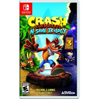 [+..••] NSW CRASH BANDICOOT N. SANE TRILOGY (เกมส์ Nintendo Switch™🎮)