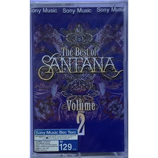 Cassette Tape เทปคาสเซ็ตเพลง The Best Of Santana Volume 2 ลิขสิทธิ์ ซีล