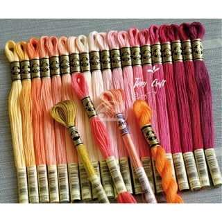 ไหมปัก DMC เบอร์ 25 (ราคาต่อโหล) made in france ของแท้ผลิต lotใหม่ทุกกล่องจ้า