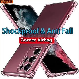 OPPO Find X5 X3 X2 Pro Reno7 Z Reno6 Reno5 Pro Reno 4Z 5G Reno4 Reno3 Pro Reno2 F Reno 7 7Z 7Pro 6 6Z 6Pro 5 5Pro 4 4Pro 4Z 3 3Pro 2F FindX5 FindX3 FindX2 Pro Shockproof Silicon Clear Case Airbag Cushion Soft Back Cover Anti Fall Transparent Casing