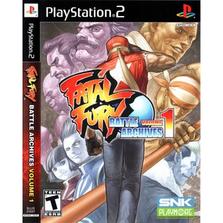 แผ่นเกมส์ Fatal Fury Battle Archives volume 1 PS2 Playstation2  คุณภาพสูง ราคาถูก
