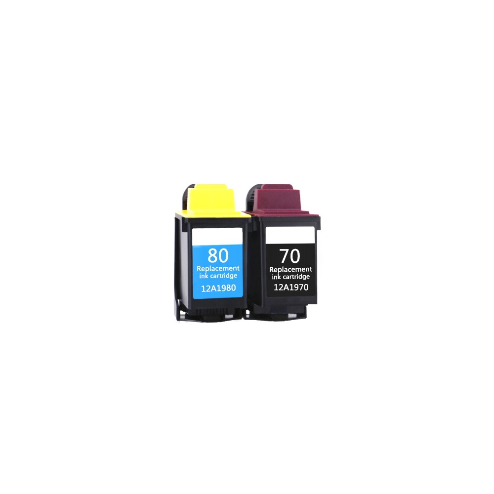 Ink Cartridge compatible for Lexmark 70 12A1970 12A1980 CJ3200 5000 5700 7000 Z11 Z31 Z42 Z43 Z45 Z51 Z52 Z53 X73 X83 X #5