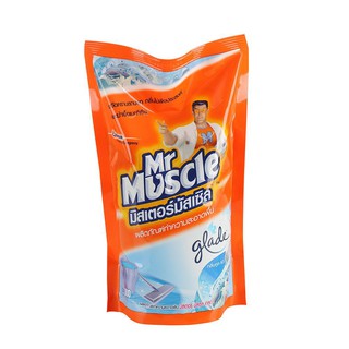 น้ำยาถูพื้น MR.MUSCLE 800 มล. กลิ่นคูลแอร์  LIQUID CLEANING MR.MUSCLE 800ML COOL AIR