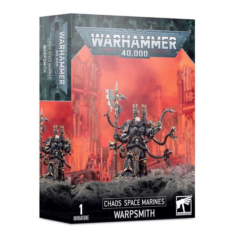 [GW พร้อมส่ง]WARHAMMER 40K: CHAOS SPACE MARINES: WARPSMITH โมเดลประกอบการเล่น