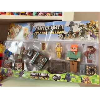 Mega Toys MineCraft Village &amp; Pillage Figures มายคราฟ