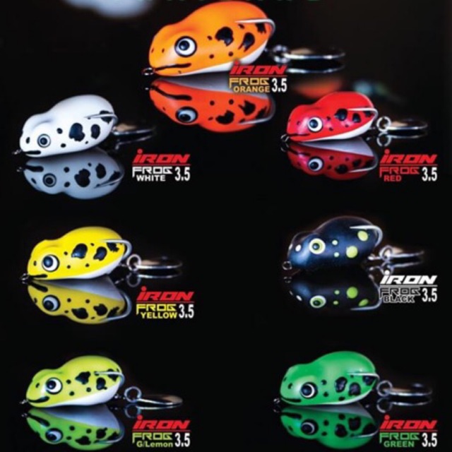 เหยื่อยาง IRON FROG ขนาด 3.5 กรัม