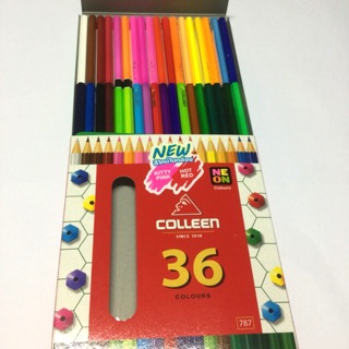 สีไม้คอลลีน colleen 36 สี 2หัว