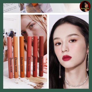 ลิปสติก​เซตลิป Heng Fang ได้ทั้งเซต 6 สี 6 แท่ง โทนอิฐ เนื้อแมทกำ​มะ​หยี่​ ลิปกันน้ำ ติดทน