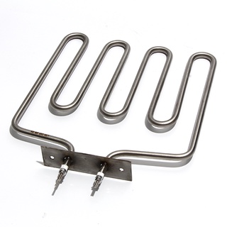 2KW Electric Heating Element 230V 4U 304 Stainless Steel 215mm*230mm for Sauna Stove Straight Heater Tube Pipe Replaceme