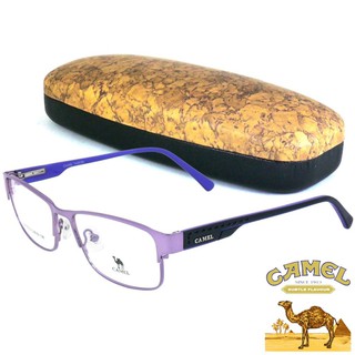 CAMEL แว่นสายตา รุ่น CA-12754 สีม่วง new style กรอบเต็ม (ขาสปริง)