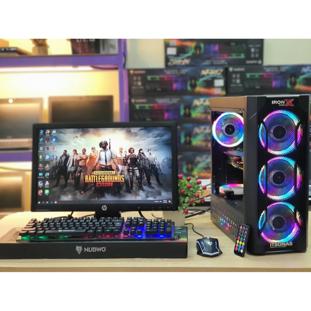 ชุดคอมพิวเตอร์  core i5  ram 16 เล่นเกม GTA Freefrie pub g Roblox the sim4 FiFA4 online SF PB