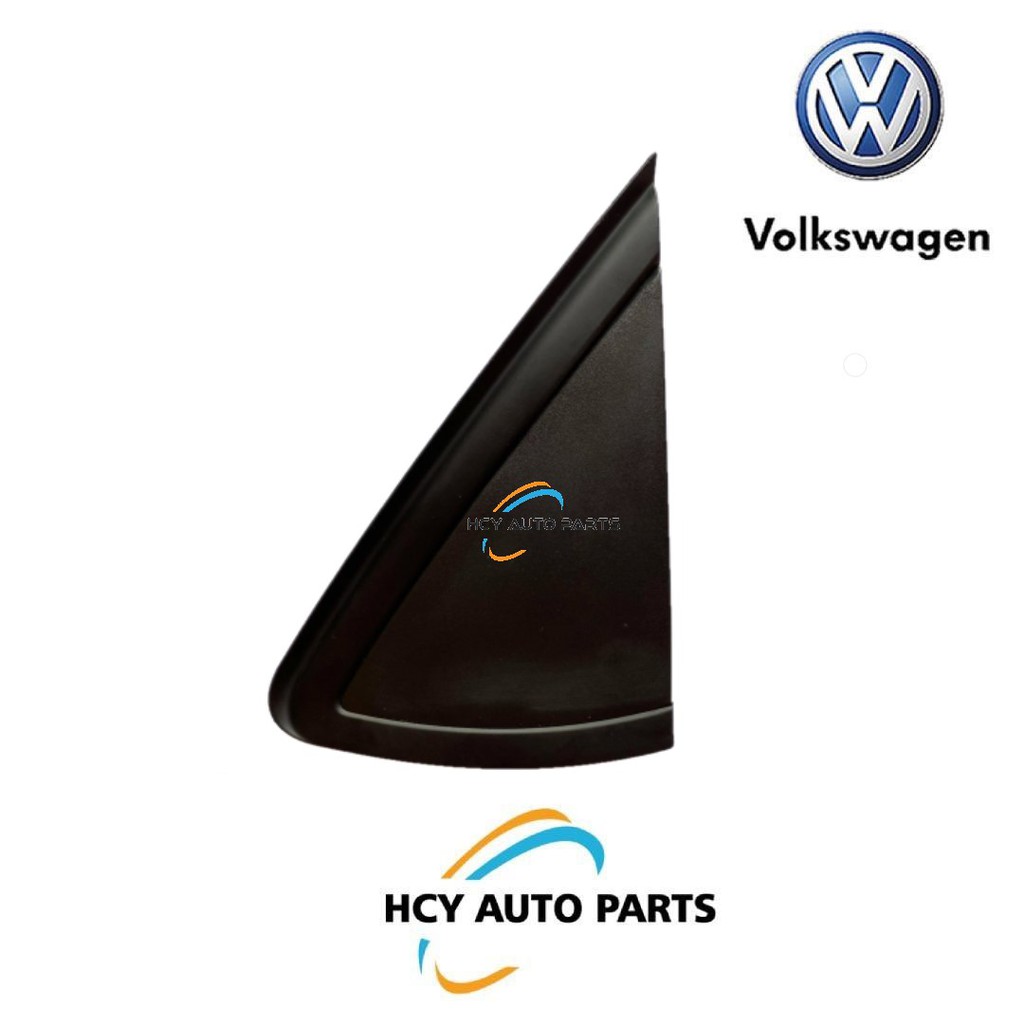 Volkswagen Polo HATCHBACK Trim หน้าต่างใกล้ฝาครอบกระจกซ้าย / ขวา 6R0853273A 9B9, 6R0 853 274A 9B9