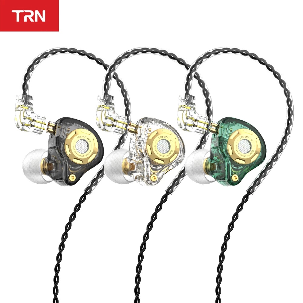 Trn MT1 PRO หูฟังอินเอียร์ HiFI ไดนามิกไดร์ฟ เบสมอนิเตอร์ เพลง วิ่ง กีฬา หูฟัง VX MT1 EDX PRO ZEX ZES
