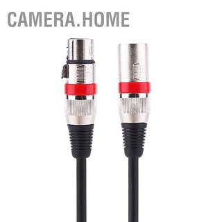 Camera.home 3Pin XLR Cable Male to Female M/F Audio Cord Shielded For Microphone Mixer