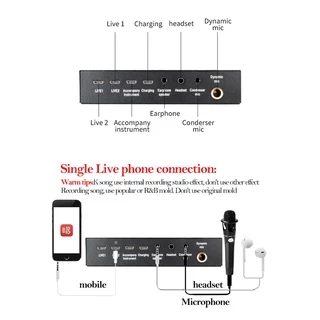 V8 Audio Stereo Headset Microphone Webcast Streamer Live Sound Card(Bluetooth)V8 BT USBเสียงชุดหูฟังไมโครโฟน Webcast