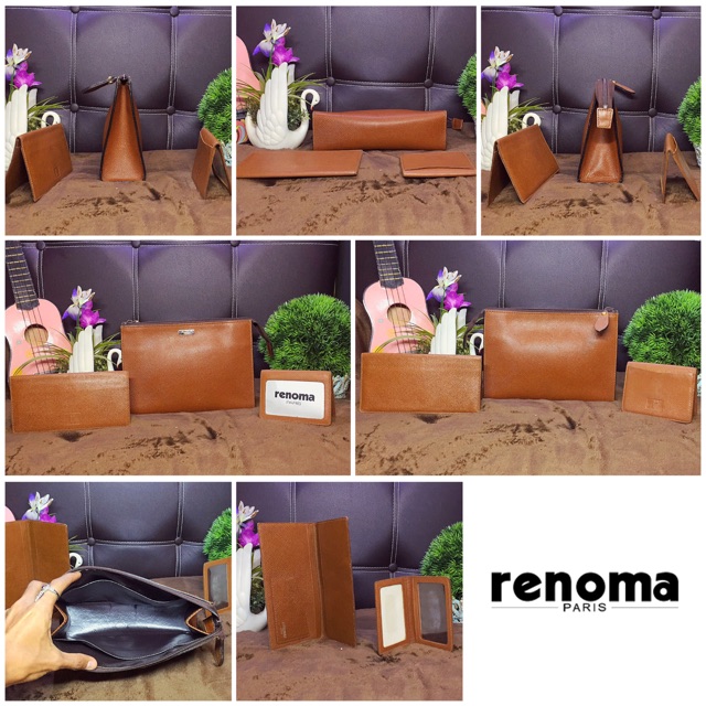 👝: RENOMA Set Bag Clutch Bag , Card Holder , Wallet แท้💯%