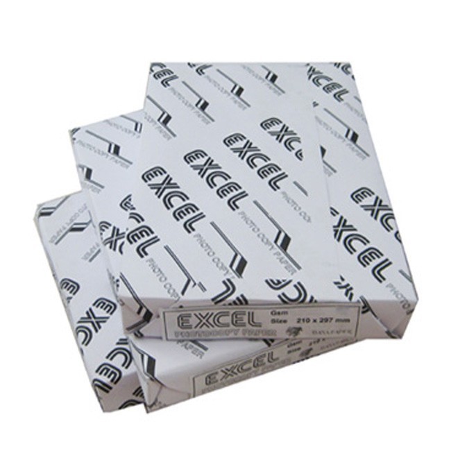 A4 กระดาษ Excel 70gsm 80 แกรม A4 กระดาษพิมพ์ภาพถ่าย กระดาษราคาถูก QUALITY COMMITMENT 500 แผ่น/RAM